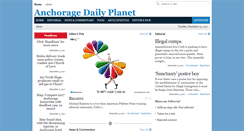 Desktop Screenshot of anchoragedailyplanet.com